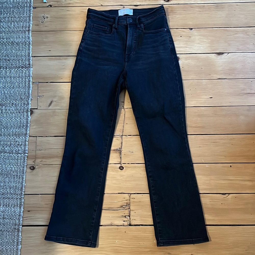 Everlane kick flare jeans